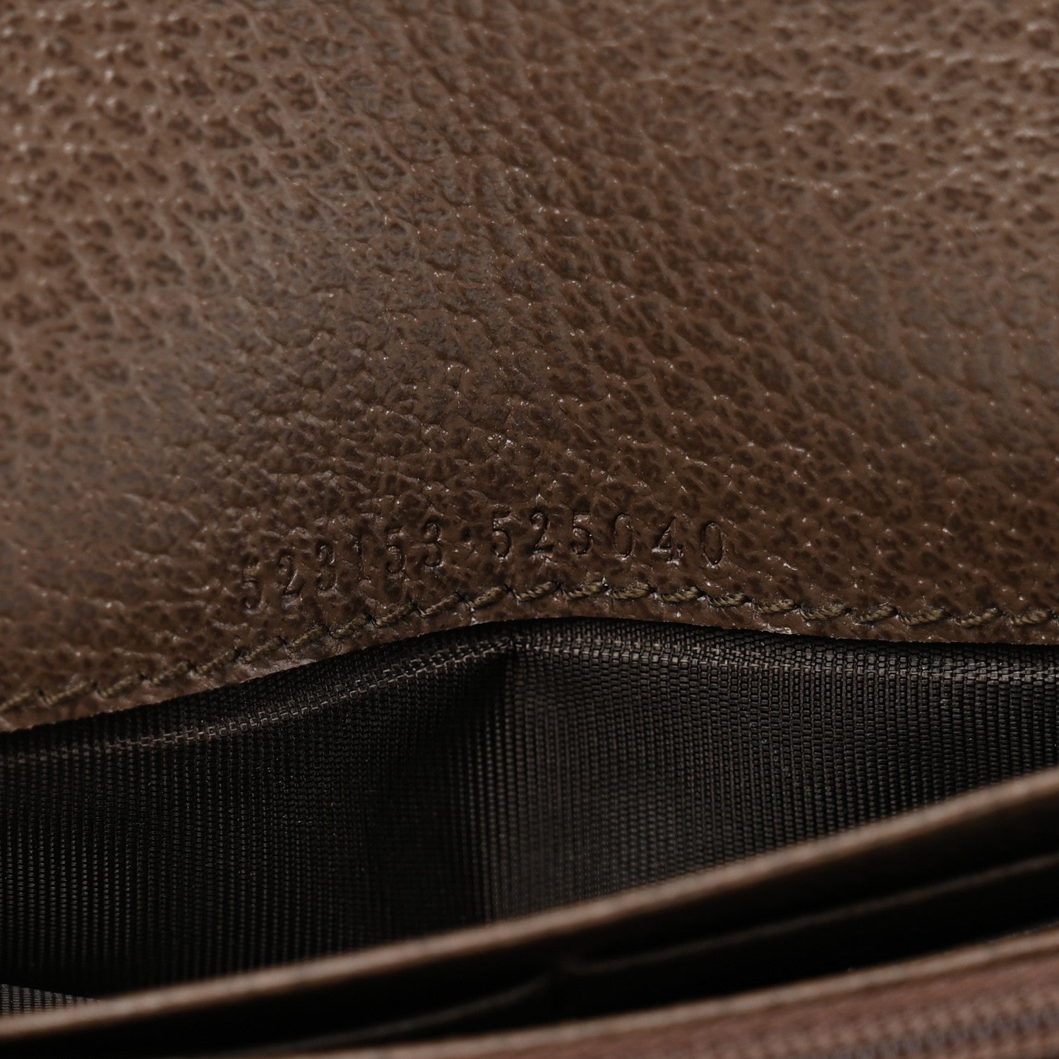 Gucci GG Supreme Monogram Web Ophidia Continental Wallet Brown 8 of 10