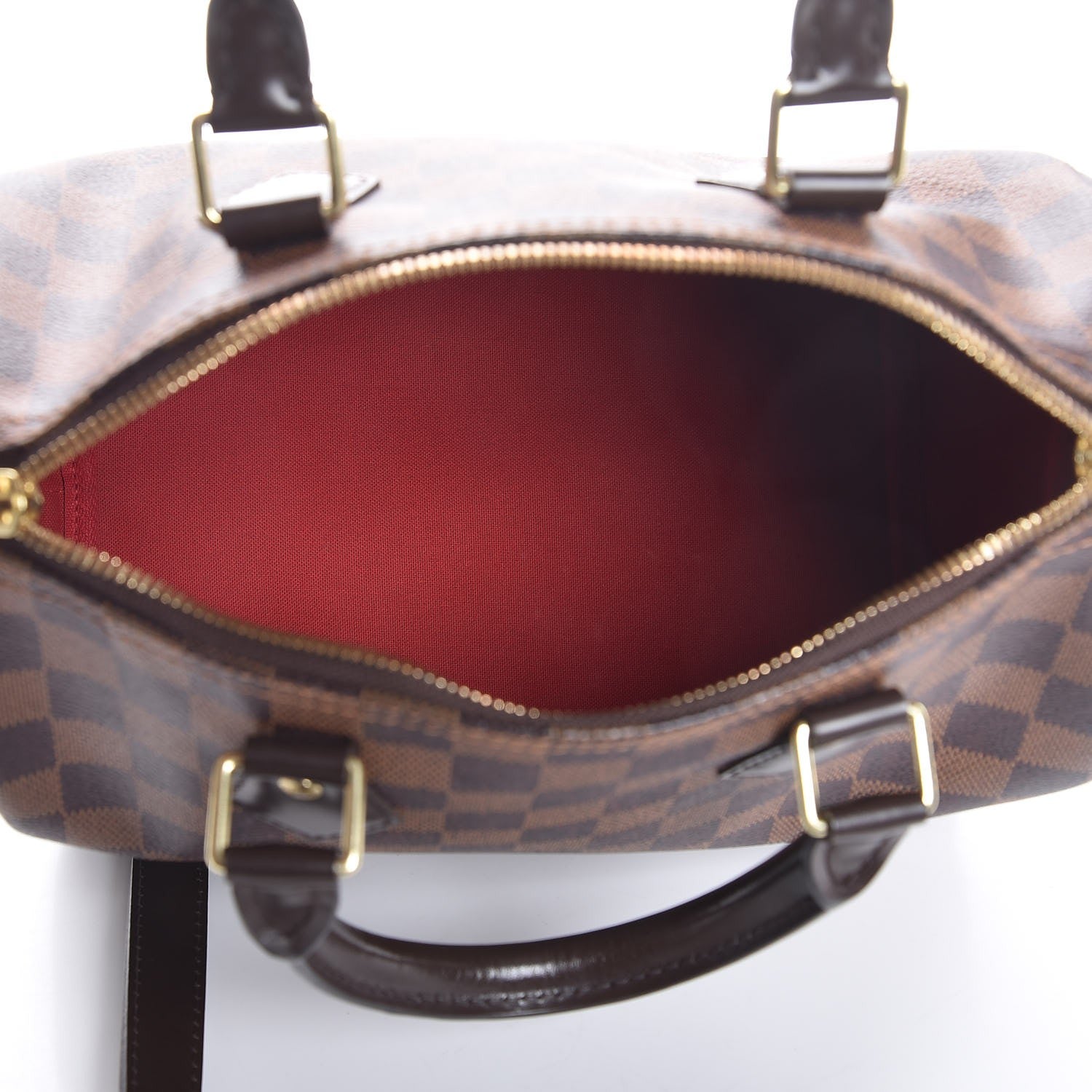 Louis Vuitton Damier Ebene Speedy Bandouliere 25 6 of 8