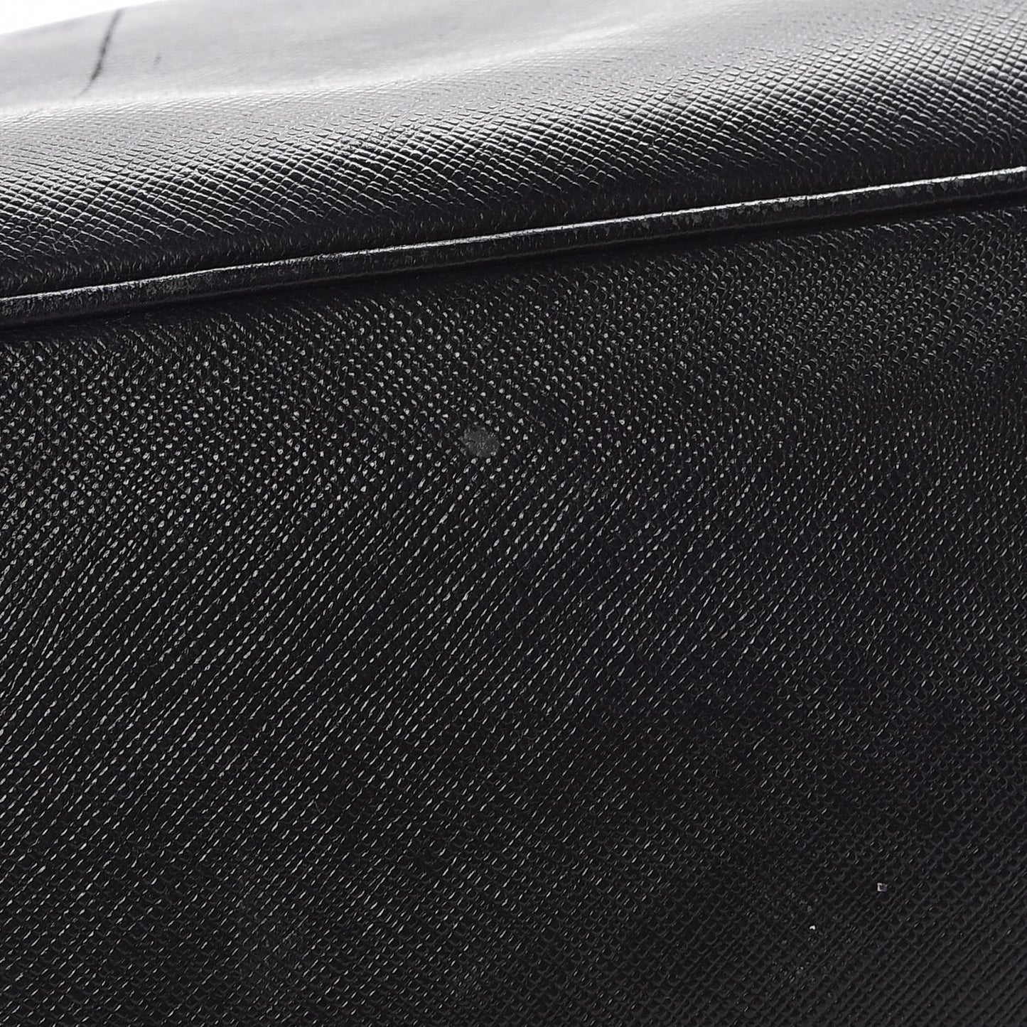 Saffiano Medium Galleria Double Zip Tote Black