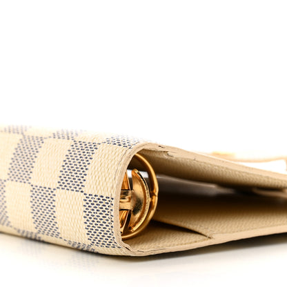 Louis Vuitton Damier Azur Medium Ring Agenda Cover 7 of 8