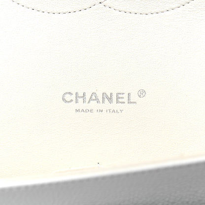 Chanel Caviar Quilted Maxi Double Flap White 6 of 15