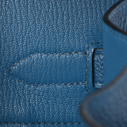 Hermes Togo Birkin 35 Bleu De Galice 12 of 38