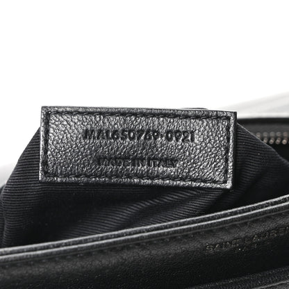Saint Laurent Lambskin Quilted Mini Becky Chain Bag Black 7 of 10