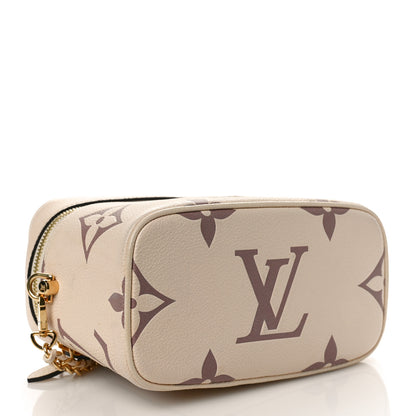 Louis Vuitton Empreinte Monogram Giant Vanity PM Creme Bois de Rose 4 of 8