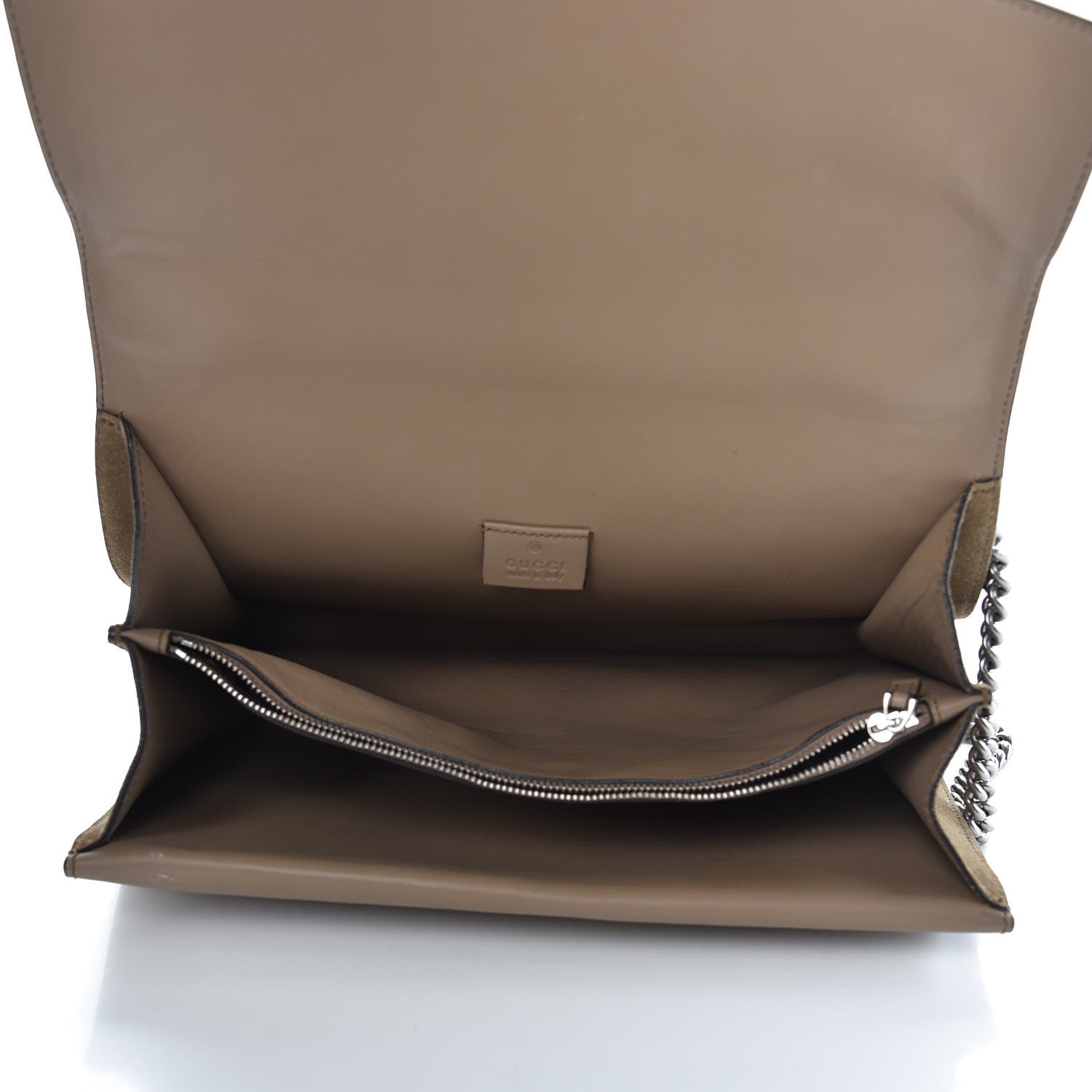 Gucci Suede Medium Dionysus Shoulder Bag Taupe 5 of 10