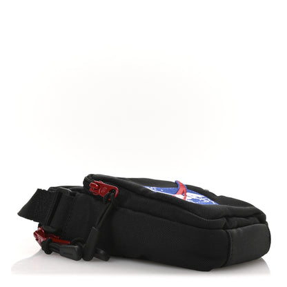 Balenciaga x NASA Nylon Phone Holder Bag Black 4 of 12