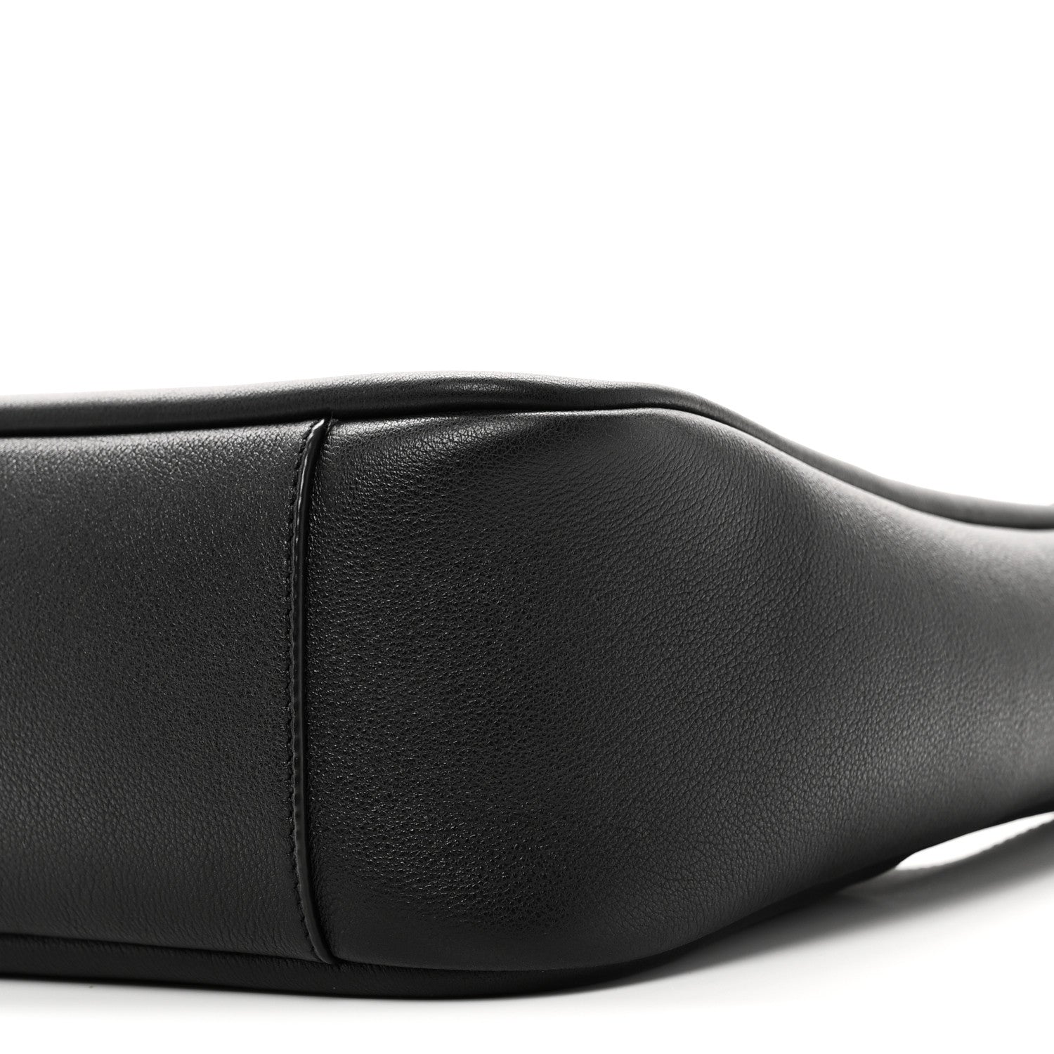Saint Laurent Smooth Calfskin Small Le 5 A 7 Soft Hobo Black 9 of 10