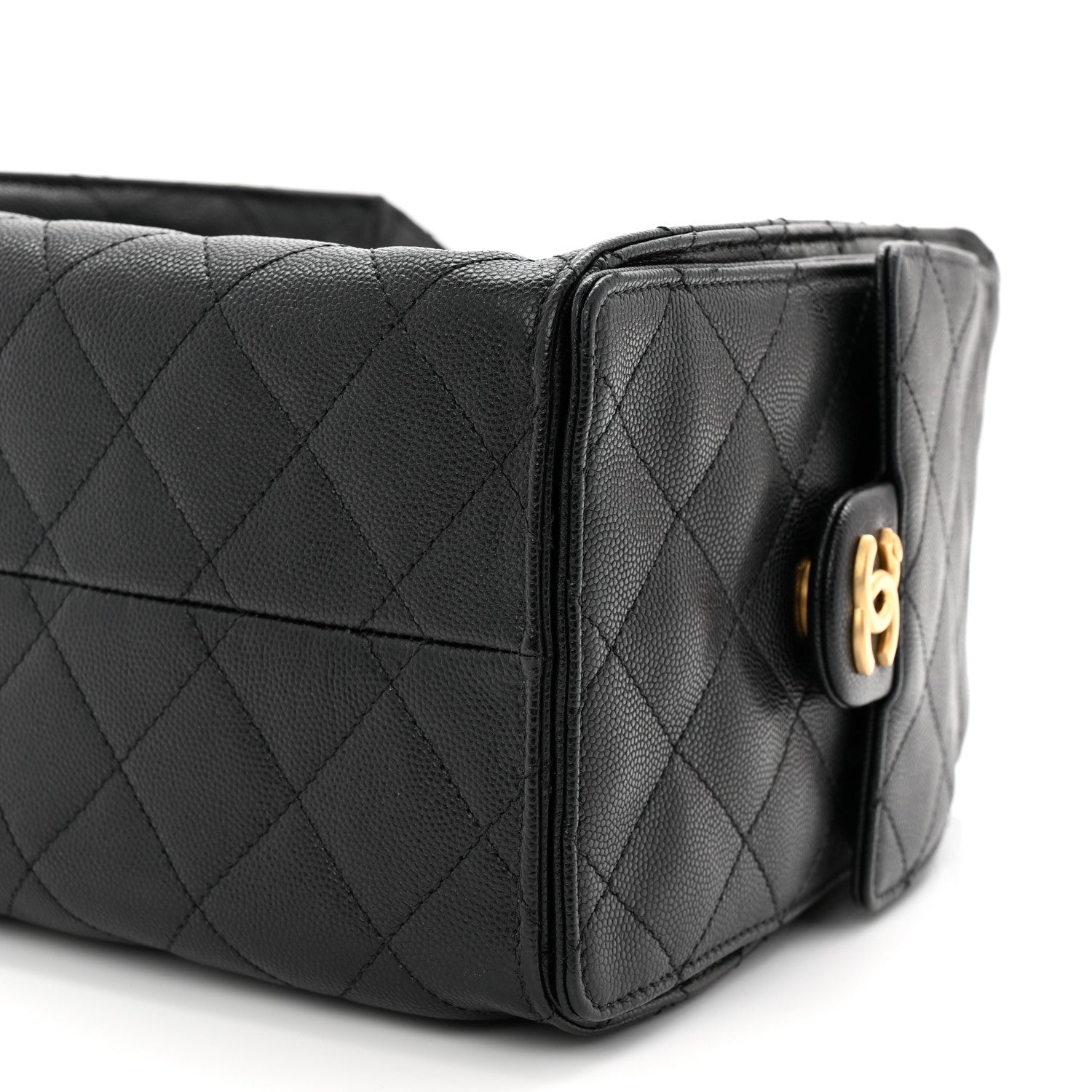 Chanel Caviar Quilted Small Chanel 25 Handbag Black 10 of 11