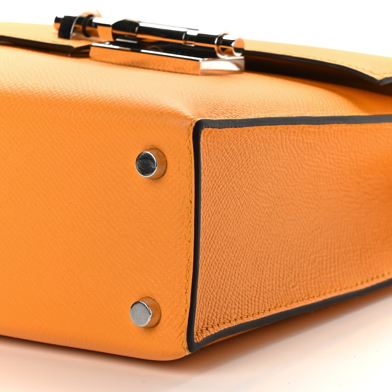 Hermes Epsom Verrou 21 Jaune D'Or 9 of 9