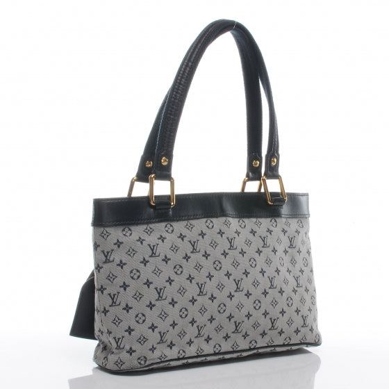 Louis Vuitton Mini Monogram Lucille PM Blue 3 of 7