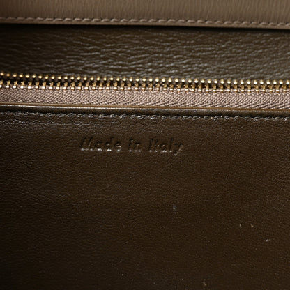 Celine Liege Calfskin Medium Classic Box Flap Bag Souris 7 of 10