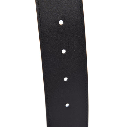 Gucci Moon Calfskin Pearl Double G 40mm Belt 95 38 Black Cream 6 of 6