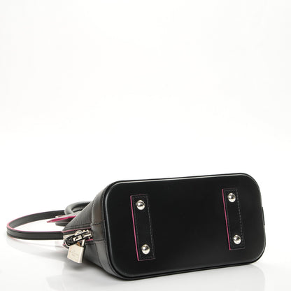 Louis Vuitton Epi Alma BB Black Hot Pink 4 of 7
