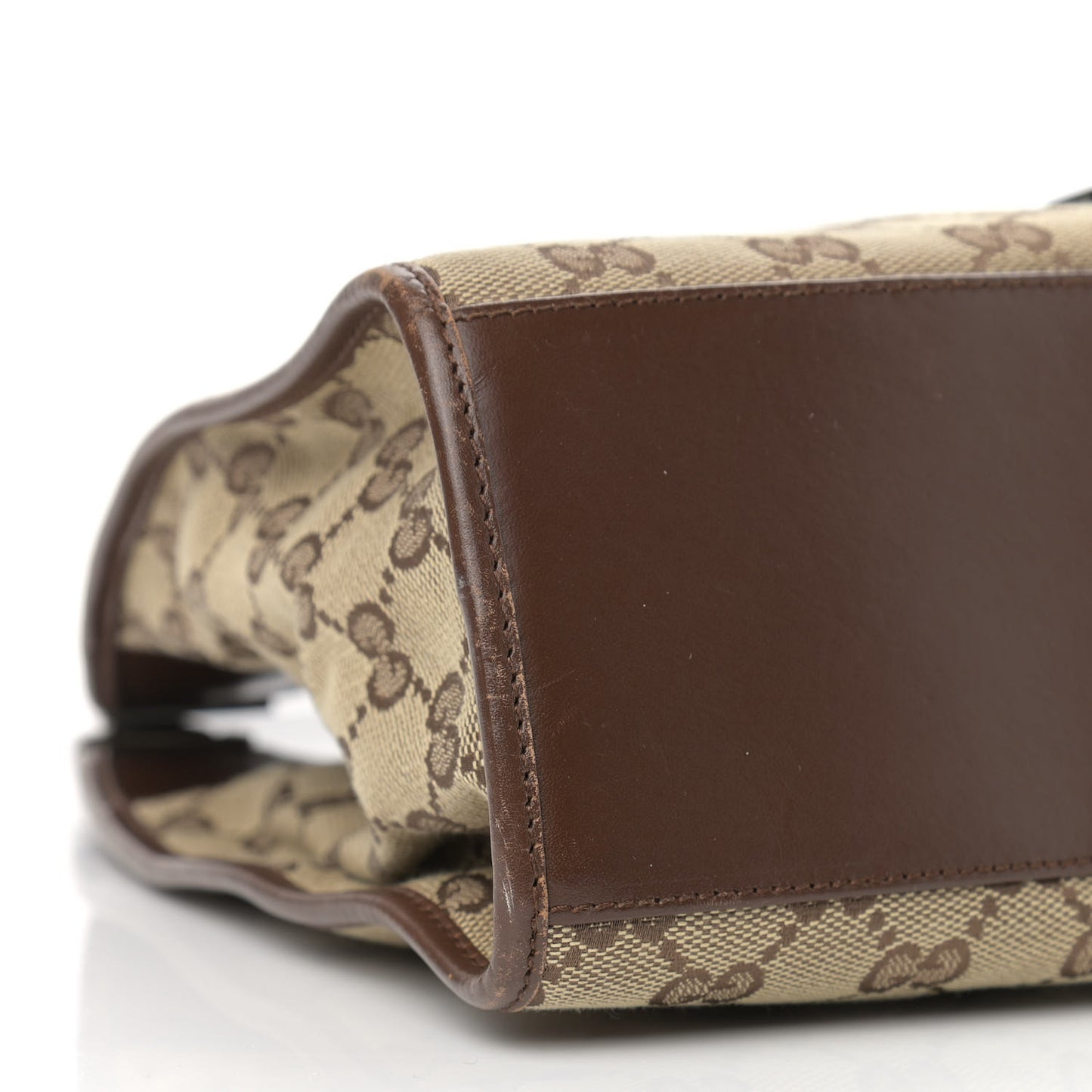 Monogram Small Bardot Bag Brown