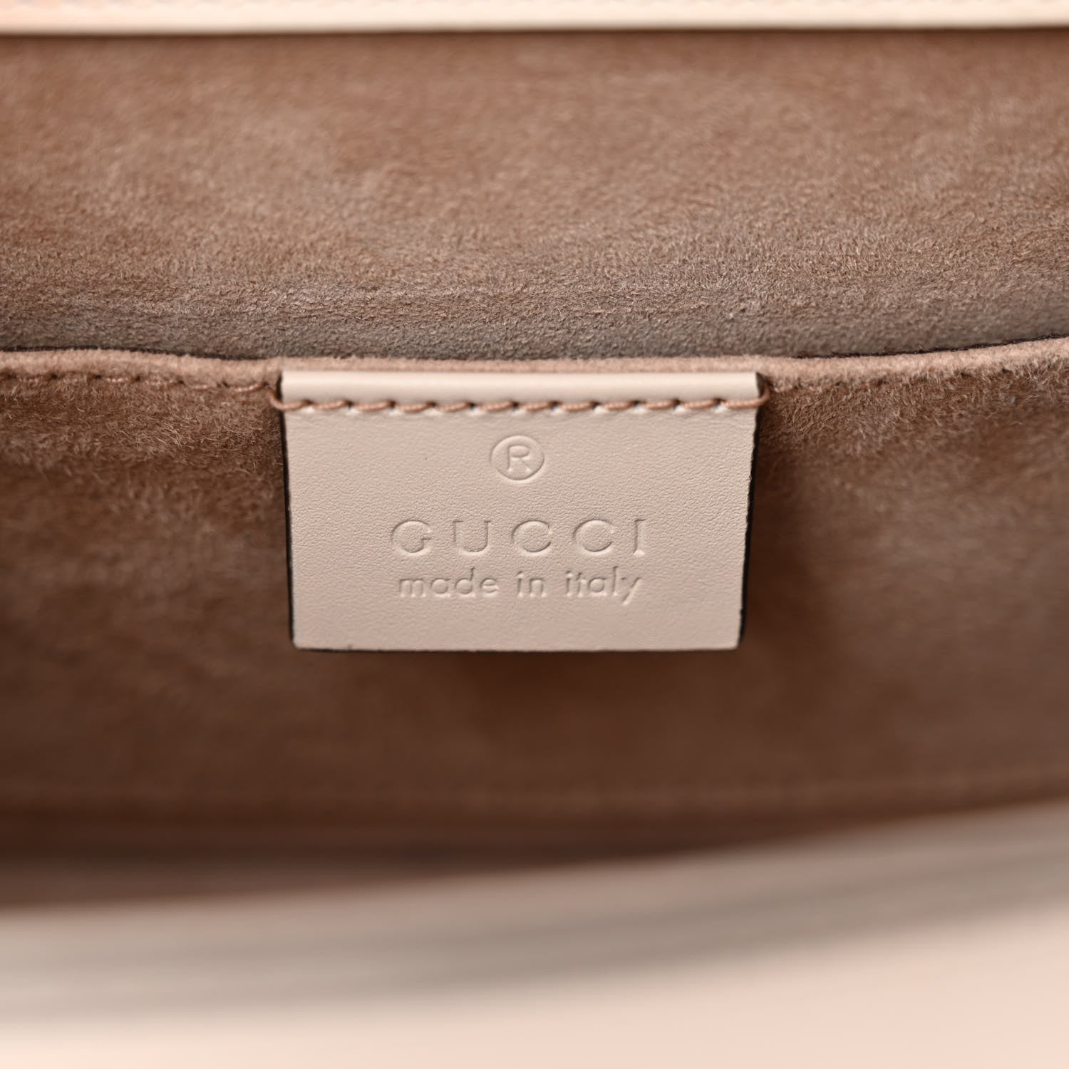 Gucci Calfskin Mini Sylvie Top Handle Bag White 6 of 14
