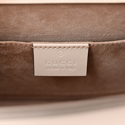 Gucci Calfskin Mini Sylvie Top Handle Bag White 6 of 14