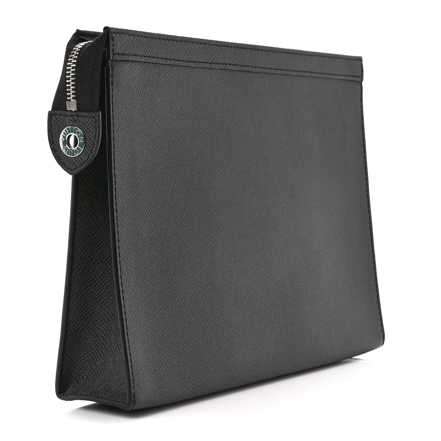 Louis Vuitton Taiga Pochette Voyage MM Black 3 of 10