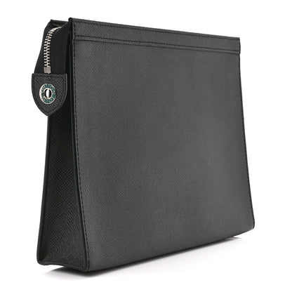 Louis Vuitton Taiga Pochette Voyage MM Black 3 of 10