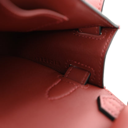 Hermes Swift Mini Jypsiere Rouge H 7 of 12