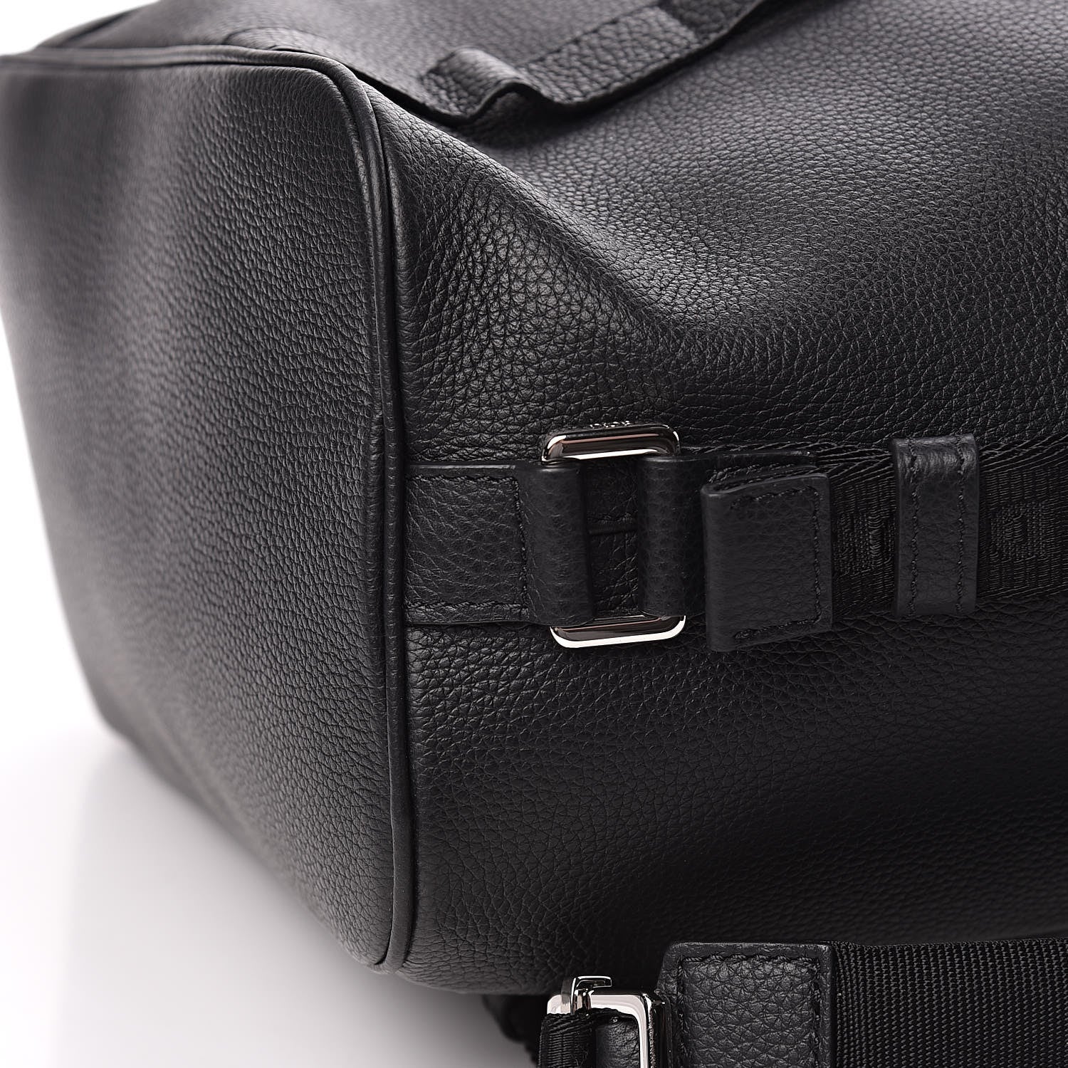 Christian Dior Grained Calfskin Safari Backpack Black 9 of 10
