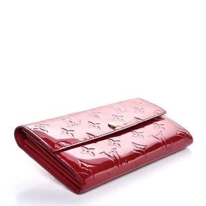 Louis Vuitton Vernis Sarah Wallet Pomme D'Amour 4 of 8