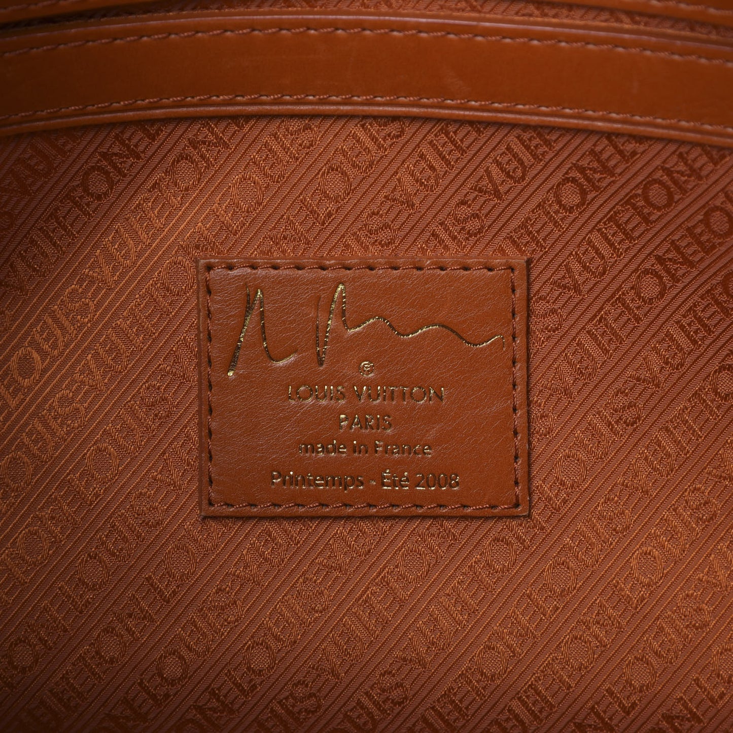 Monogram Pulp Defile Weekender PM Rose