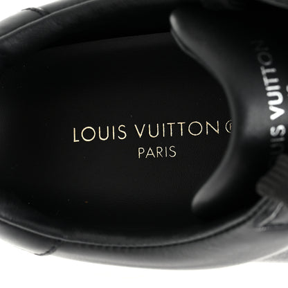 Louis Vuitton Calfskin Time Out Sneakers 37 Black 7 of 9