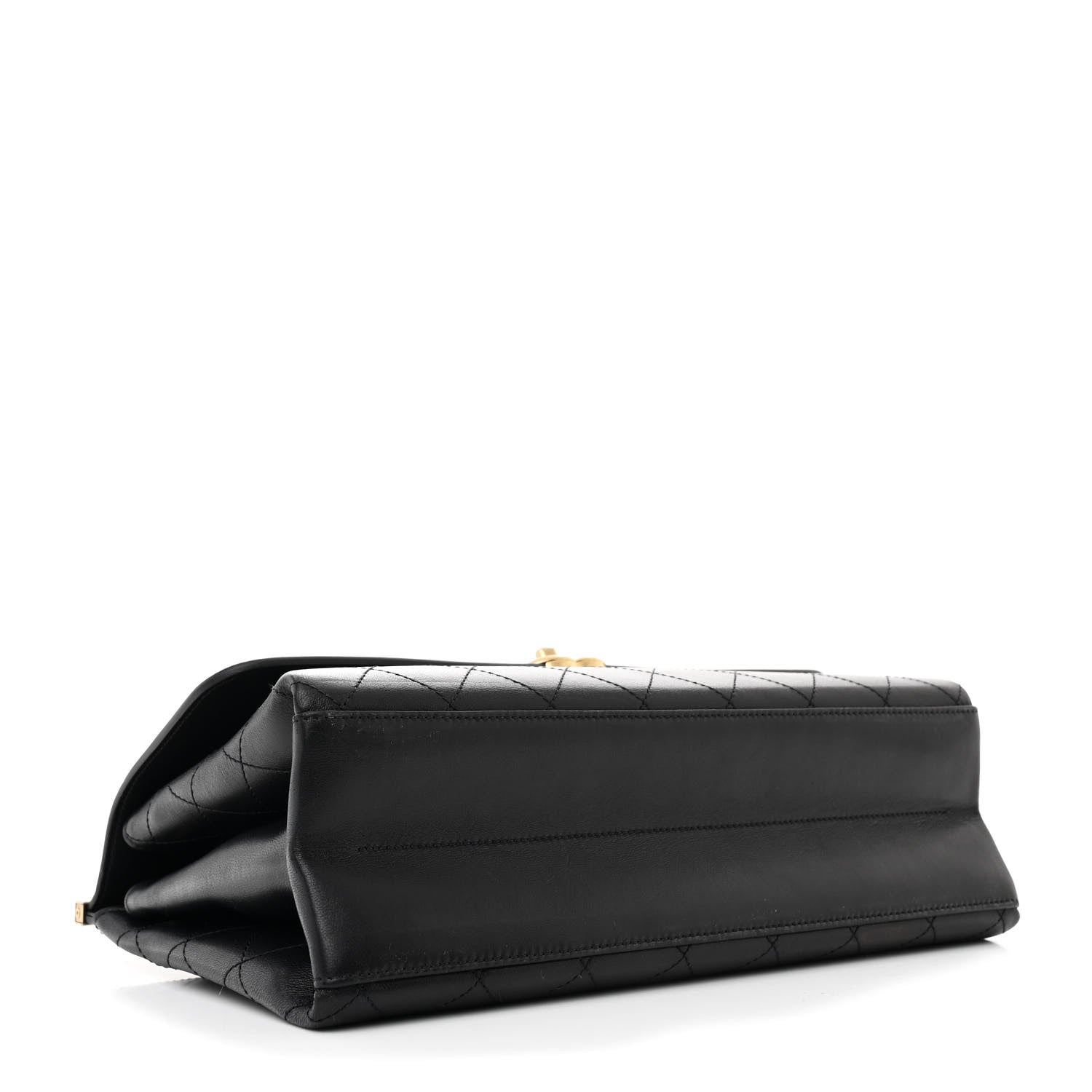 Chanel Lambskin Quilted Small Coco Lux Flap  Black 4 of 11