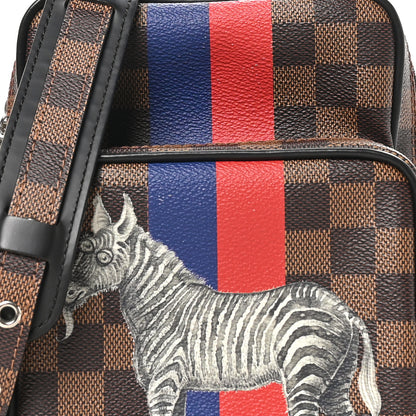 Louis Vuitton Damier Ebene Savane Amazone 22 7 of 9