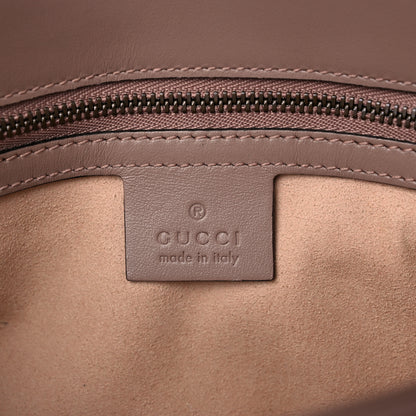 Gucci Calfskin Matelasse Small GG Marmont Shoulder Bag Porcelain Rose 6 of 10