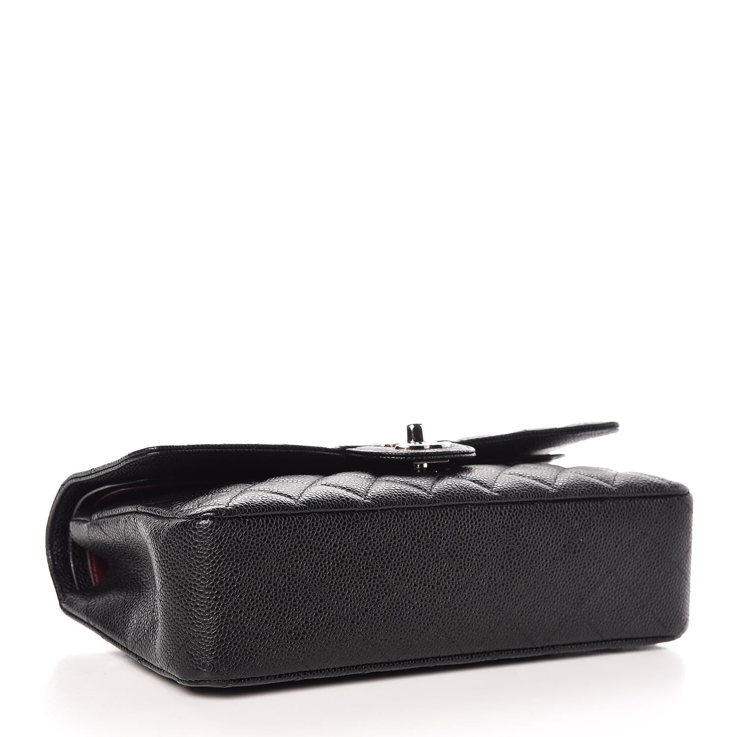 Chanel Caviar Quilted Medium Double Flap Black 5 of 9