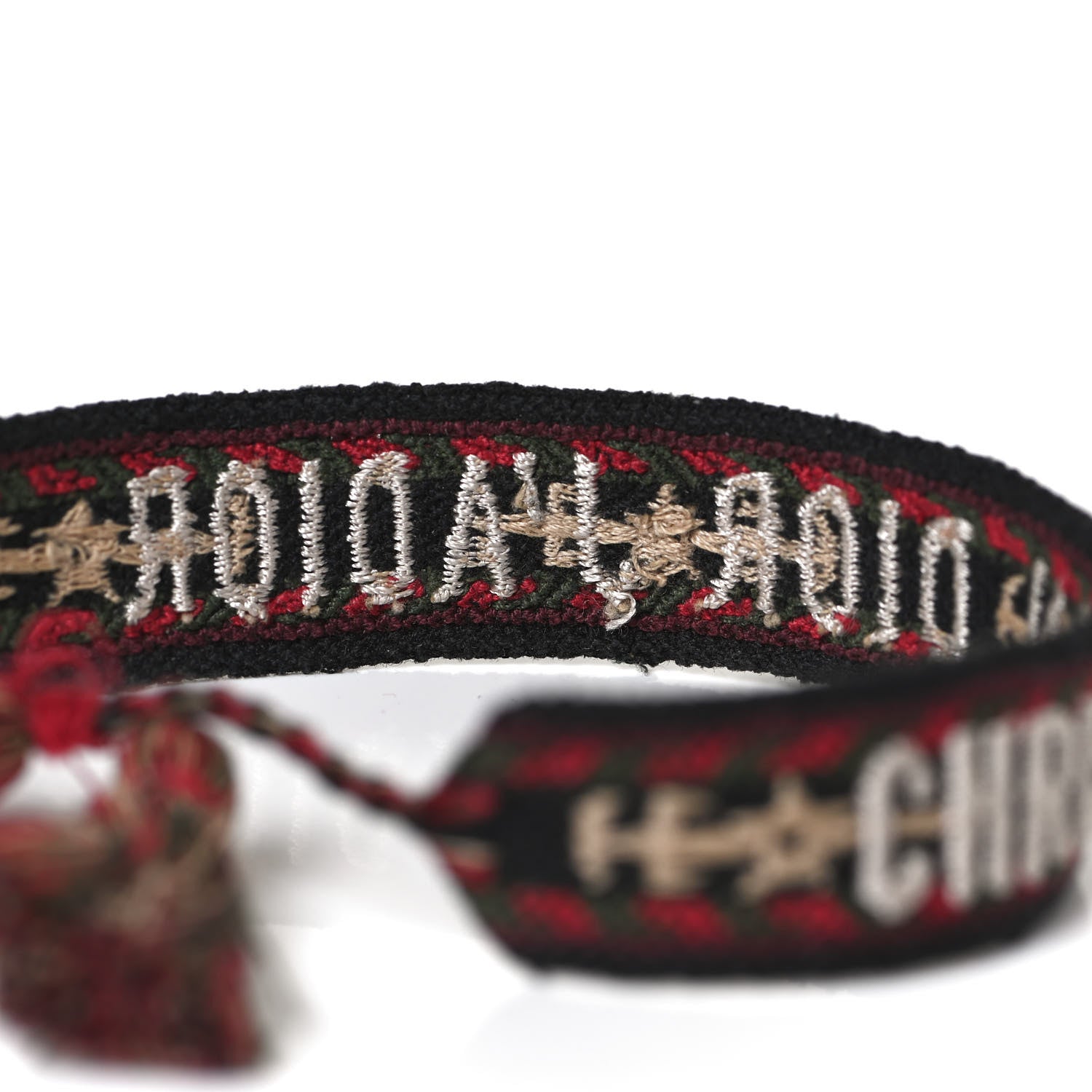 Christian Dior Woven Cotton J'Adior Friendship Bracelet 5 of 6