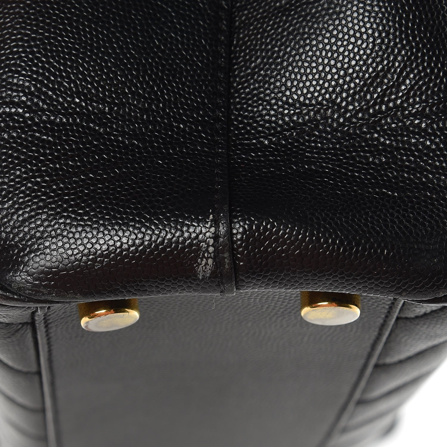 Saint Laurent Grain De Poudre Matelasse Chevron Monogram Shopping Bag Black 9 of 16