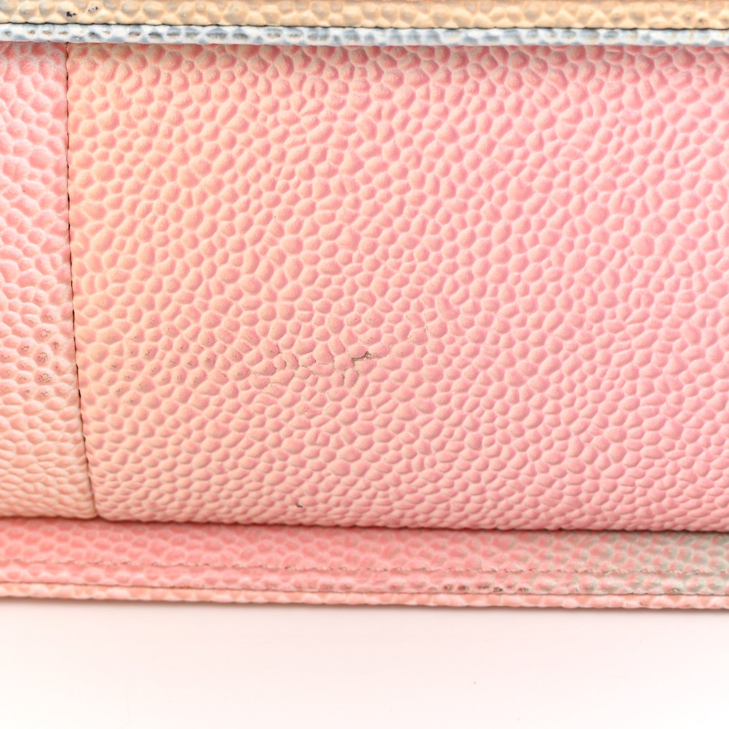 Chanel Caviar Quilted Medium Rainbow Boy Flap Pink Multicolor 11 of 12