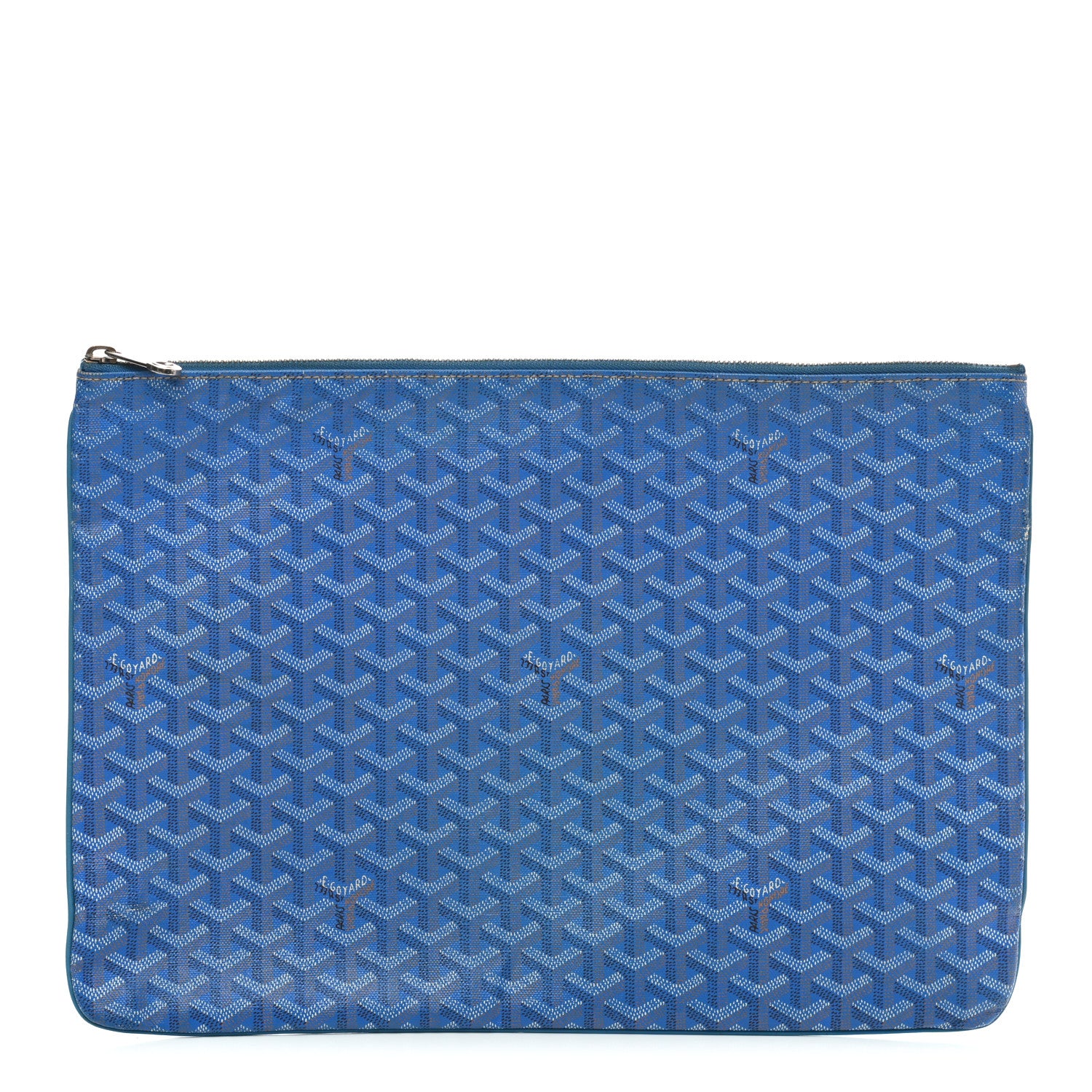 Goyard Goyardine Senat Pochette GM Sky Blue 1 of 10