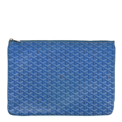 Goyard Goyardine Senat Pochette GM Sky Blue 1 of 10