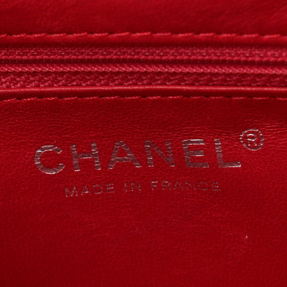 Chanel Glazed Snakeskin Timeless Clutch Black 6 of 10
