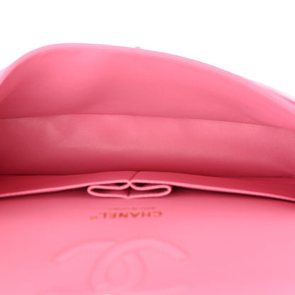 Chanel Caviar Quilted Medium Double Flap Pink 5 of 11