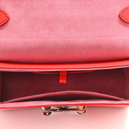 Louis Vuitton Epi Twist Shoulder Bag MM Coquelicot 6 of 9