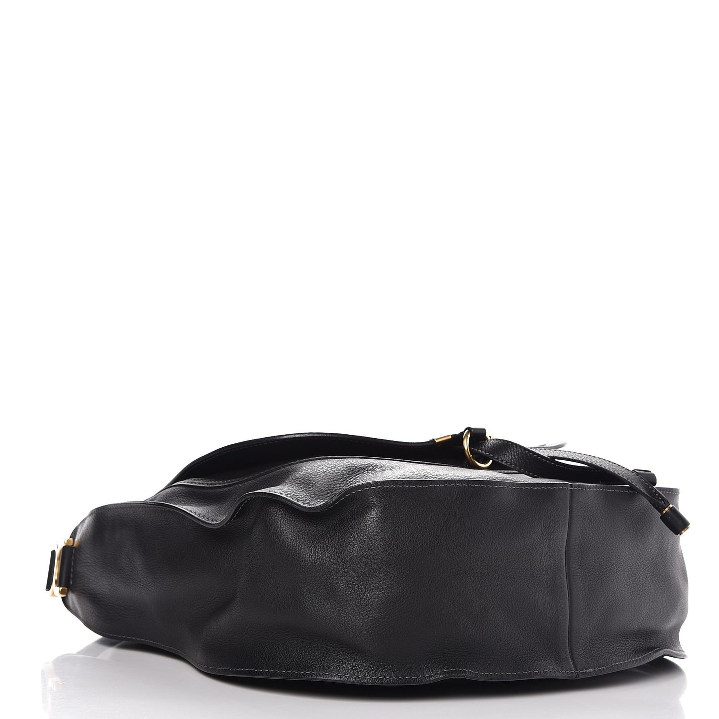 Calfskin Large Marcie Hobo Black
