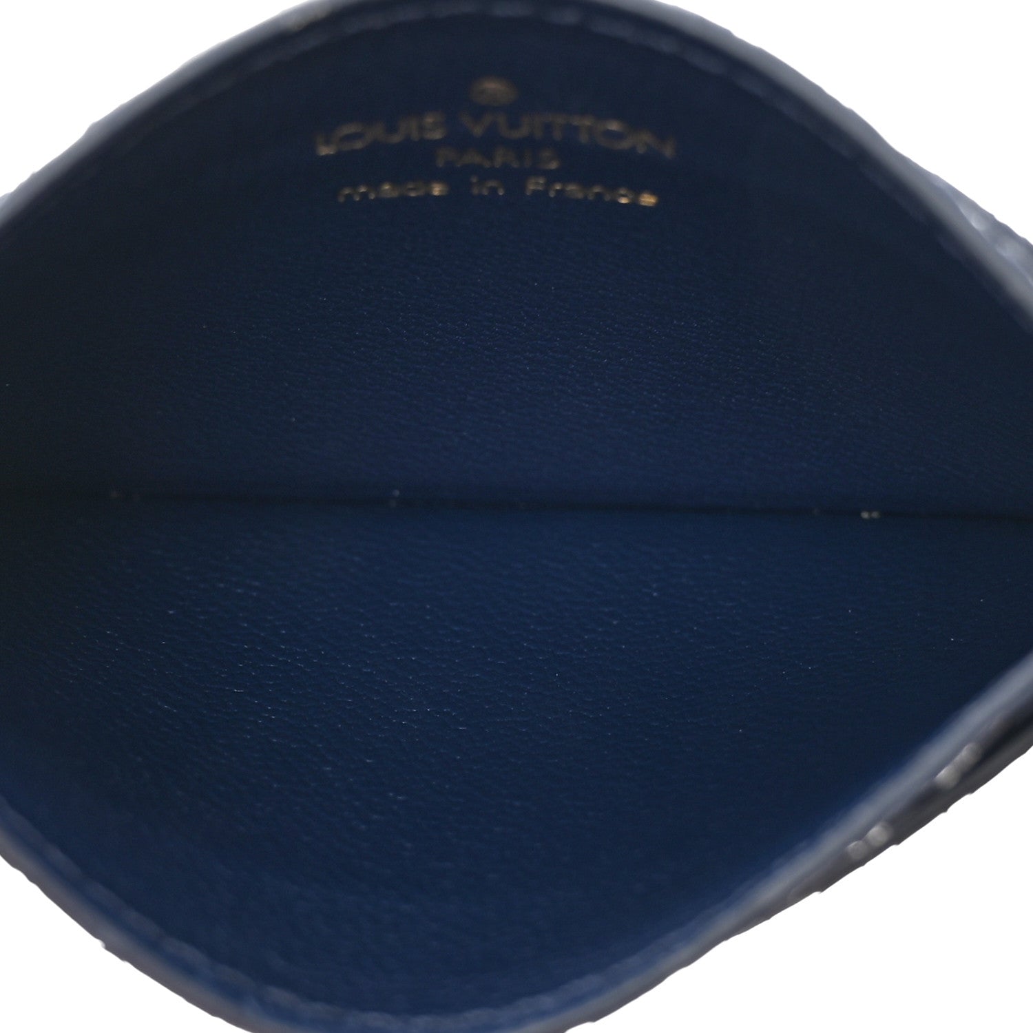 Louis Vuitton Snakeskin Card Holder Black Blue 5 of 7