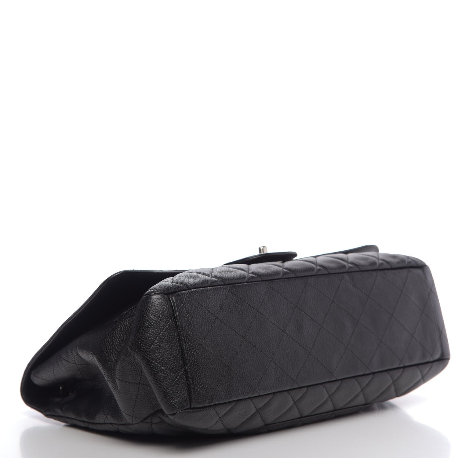 Chanel Caviar Quilted Maxi Single Flap Black 4 of 13