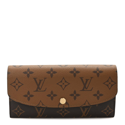 Louis Vuitton Reverse Monogram Emilie Wallet 1 of 9