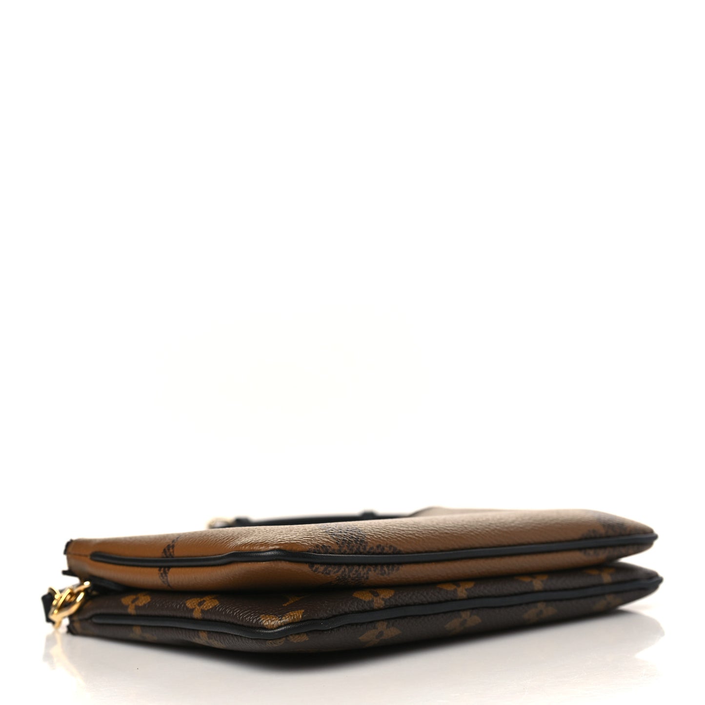 Reverse Monogram Giant Double Zip Pochette