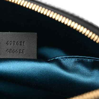 Gucci Suede Patent Web GG Small Ophidia Dome Shoulder Bag Black 7 of 11