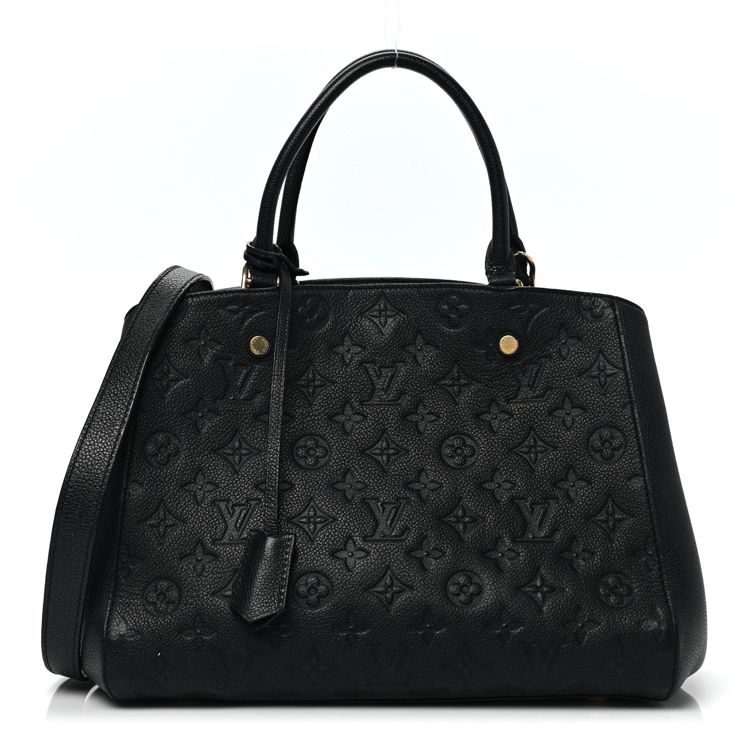 Louis Vuitton Empreinte Montaigne MM Black 1 of 8