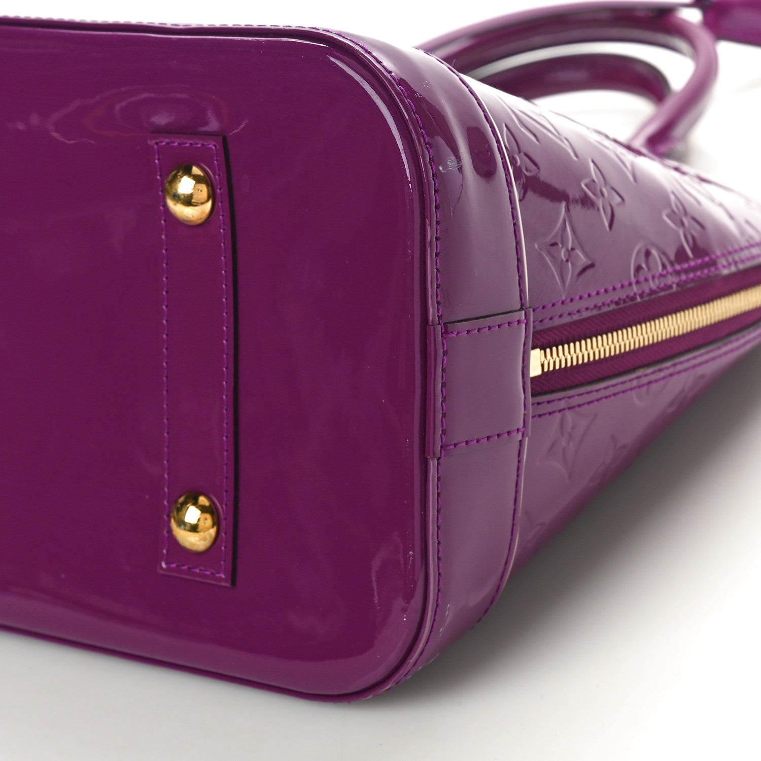 Louis Vuitton Vernis Alma MM Amethyste 9 of 9
