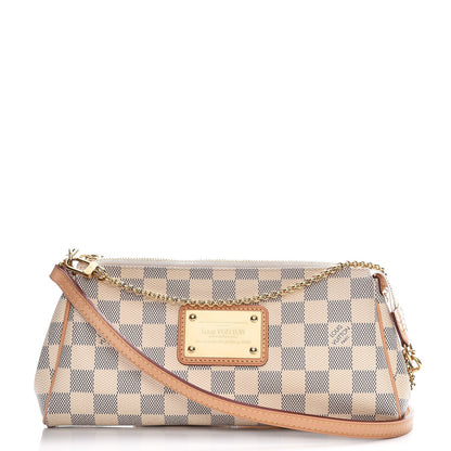 Louis Vuitton Damier Azur Eva Clutch 1 of 8