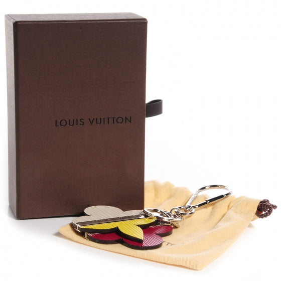 Wily Epi Bag Charm Key Holder Fuchsia