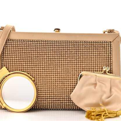 Judith Leiber Crystal Satin Clutch Gold 8 of 13